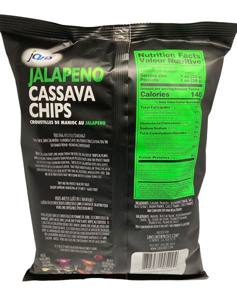 Jalapeno Cassava Chips Filipino Grocery Asian Food — Filasian Grocery