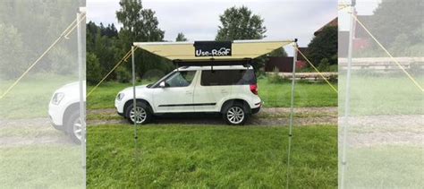 Маркиза на авто Use-Roof без молний 2,5х3 Бежевая купить в Москве | Авито