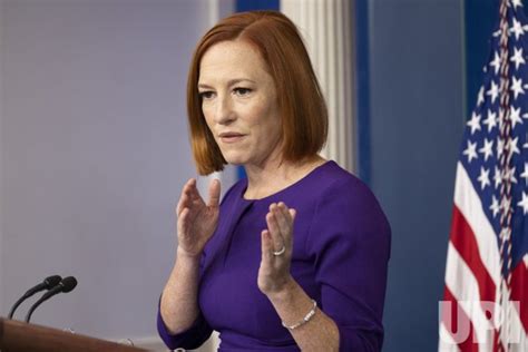 Photo White House Press Secretary Jen Psaki Holds A News Briefing