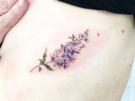 Pin By Gofi Gofi On Female Tattoos Lilac Tattoo Tattoos For Women