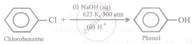 Reaction Of Aqueous Sodium Hydroxide On Chlorobenzene Gives Which Of