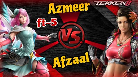 Tekken 8 Azmeer Alisa Vs Afzaal Azucena Ft 5 YouTube