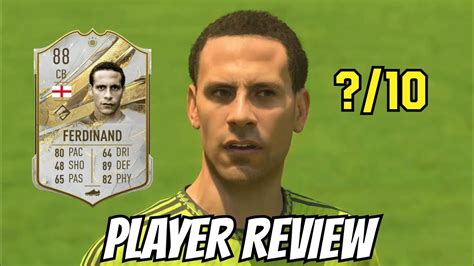 RIO FERDINAND 88 MID ICON PLAYER REVIEW FIFA 23 ULTIMATE TEAM