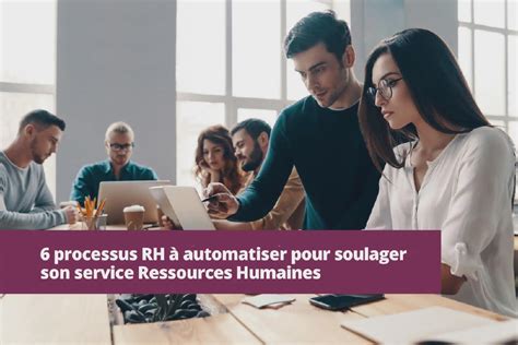 Exemples de processus RH à automatiser