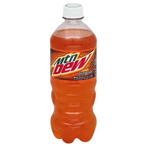 Mountain Dew Live Wire Orange Soda Shop Soda At H E B