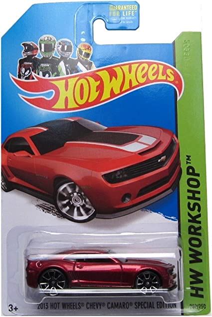 Amazon Hot Wheels HW Workshop Chevy Camaro Special Edition Red Toys