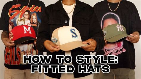 How To Style Fitted Hats Streetwear Fitted Hat Outfit Ideas Youtube