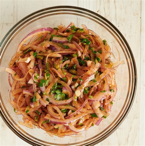 indian onion salad - glebe kitchen