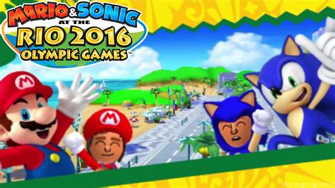 Mario And Sonic At The Rio 2016 Olympic Games Story Mode Gameplay