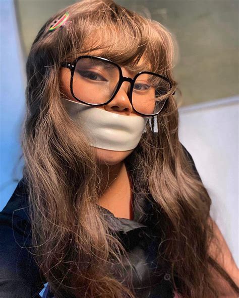 Just Playing Around With Our New Microfoam Tape How Do I Look R Gagged