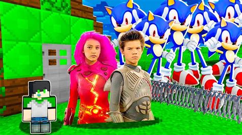 LAVAGIRL e o SHARKBOY PROTEGE BEBÊ de um APOCALIPSE DE SONIC EXE no