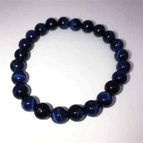 Votre Bracelet de protection œil de tigre bleu fait main