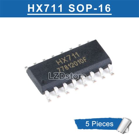 Pcs Hx Sop Sop Smd Bit Analog To Digital Converter Adc