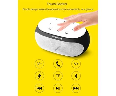 Awei Y200 HiFi Bluetooth Speaker (9W) price in bd