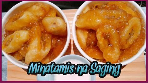 Minatamis Na Saging Super Easy And Yummy Dessert Panlasang Pinoy