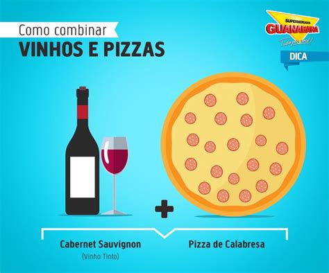 Cabernet Sauvignon Pizza De Calabresa Supermercados Guanabara