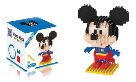 Mini Bloques Tipo Lego 3d Mickey Mouse Armable Cuotas sin interés