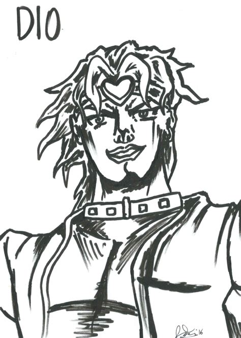 Jjba Dio By Jsaave93 On Deviantart