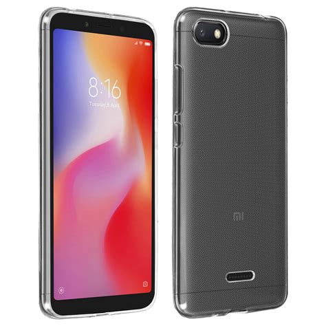 Silikonowe etui błyszcząca i matowa tylna obudowa do Xiaomi Redmi 6A