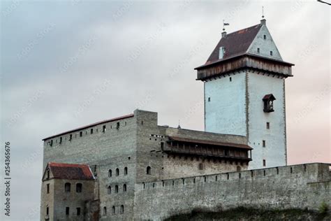 Narva Castle / Hermann Castle - a medieval castle in the Estonian city ...