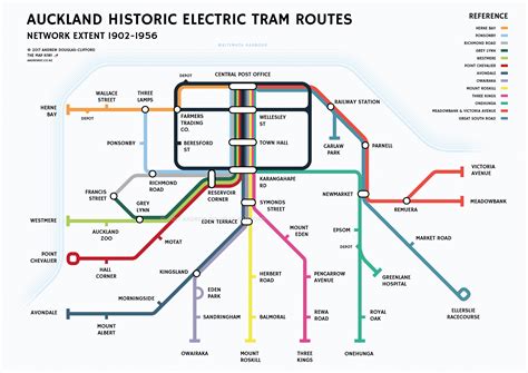 Auckland Metro Map