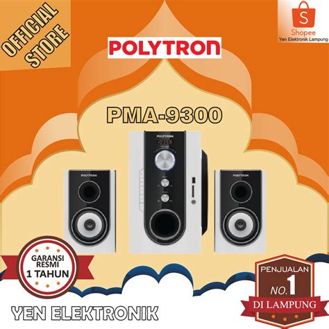 Jual Speaker Polytron Pma Bluetooth Speaker Multimedia Garansi