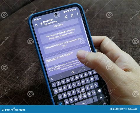 A Person Typing What Can I Do with ChatGP. ChatGPT is an Artificial ...