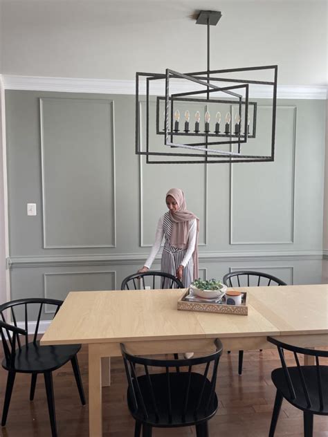 Dining Room Renovation Wall Molding The Hady Life