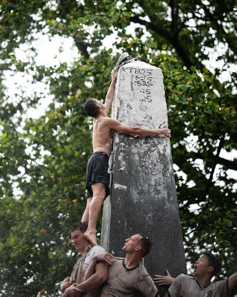 USNA's Annual Herndon Monument Climb for the Class of 2027 - What's Up ...