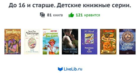 Комментарии к подборке До 16 и старше. Детские книжные серии.