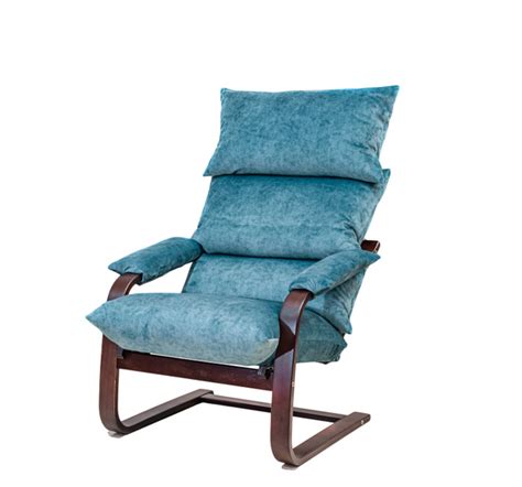 Кресло-качалка Рико взрослое, 75х80х110 см, Велюр искусственный купить ...