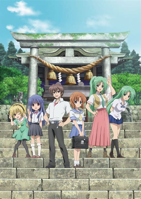 Higurashi No Naku Koro Ni Furude Rika Houjou Satoko Maebara Keiichi