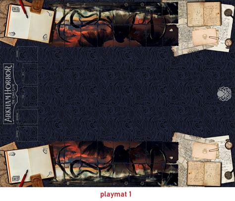 Playmat Arkham Horror Card Game Alquimistas Dos Jogos