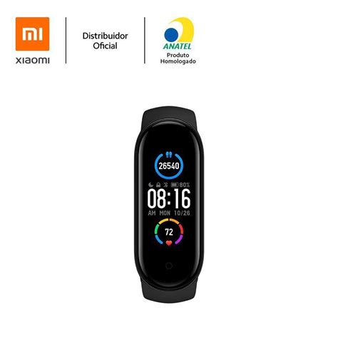 Relogio Smartwatch Mi Band 5 Pulseira Original Xiaomi Global XMSH10HM