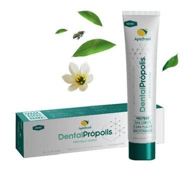 Creme Dental Não Abrasivo Marcas - Gel Dental com Própolis - Dentalprópolis - Sem Abrasivo - ApisBrasil ...