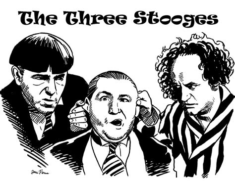 Three Stooges Clipart: Free Downloadable Images