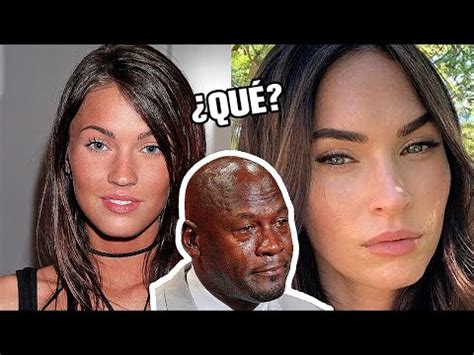 Megan Fox La Transformaci N Antes De Las Cirug As Pl Sticas Descubre