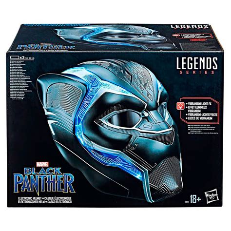 Hasbro Electronic Helmet Black Panther Marvel Legends Multicolor, Techinn