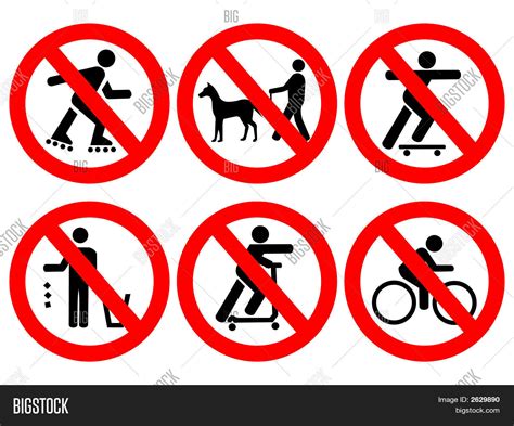 Park Rules Signs Image & Photo | Bigstock