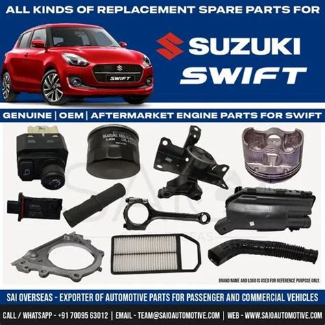 Maruti Suzuki Swift Spare Parts List Pdf Free Infoupdate Org