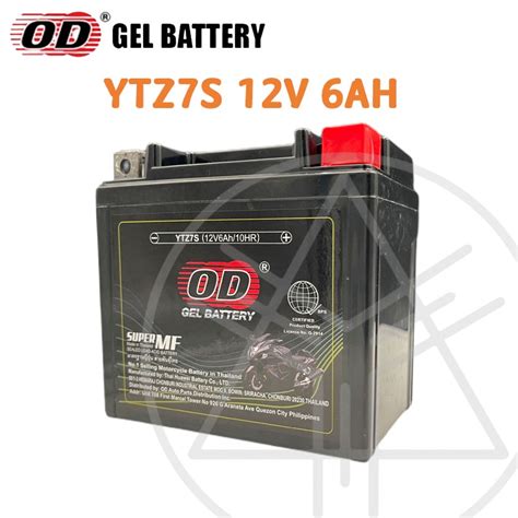 Od Battery Ytz S V Ah Nmax Aerox Made In Thailand Shopee