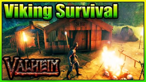 Setting Up Camp Valheim Episode Youtube