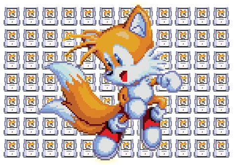 Tails Pixel Art Images Behance