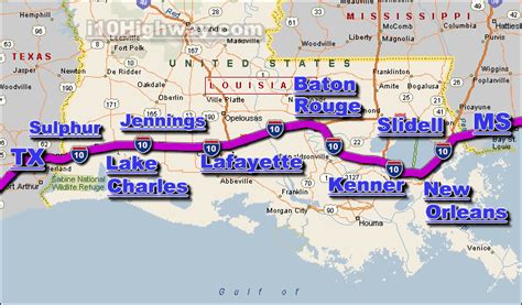 Map Of Louisiana Road Closures - Map