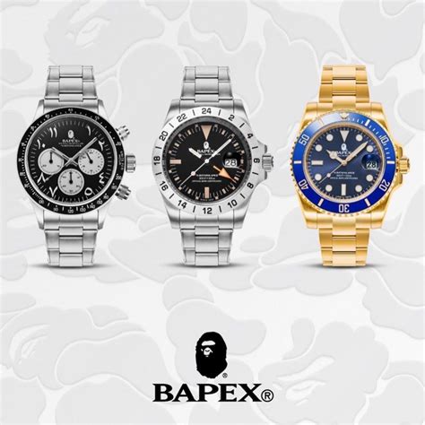 Preorder A Bathing Ape Bapex Watch Mens Fashion Watches