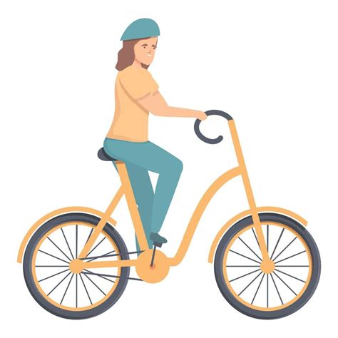 Young cycling athlete icon cartoon vector. Active character 14340249 Vector Art at Vecteezy