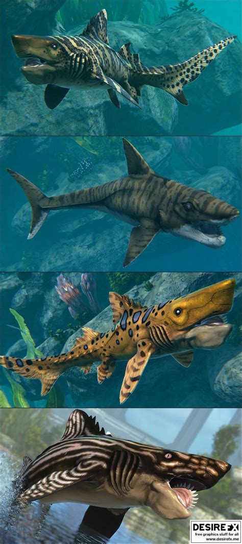 Desire FX 3d Models Helicoprion Ark Additions Mod