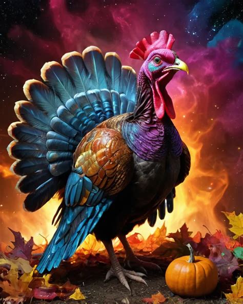 Thanksgiving Turkey - AI Photo Generator - starryai