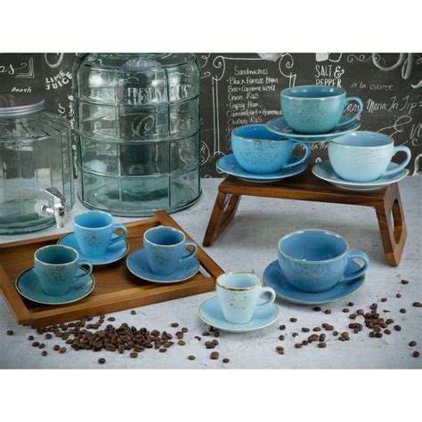 Creatable Tasse Tassen Set Nature Collection Aqua Set 16 Tlg Bistrotassen 4