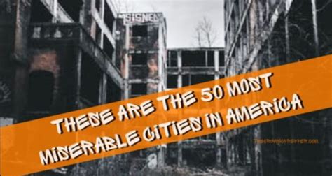 These Are the 50 “Most Miserable” Cities in America - Activist Post